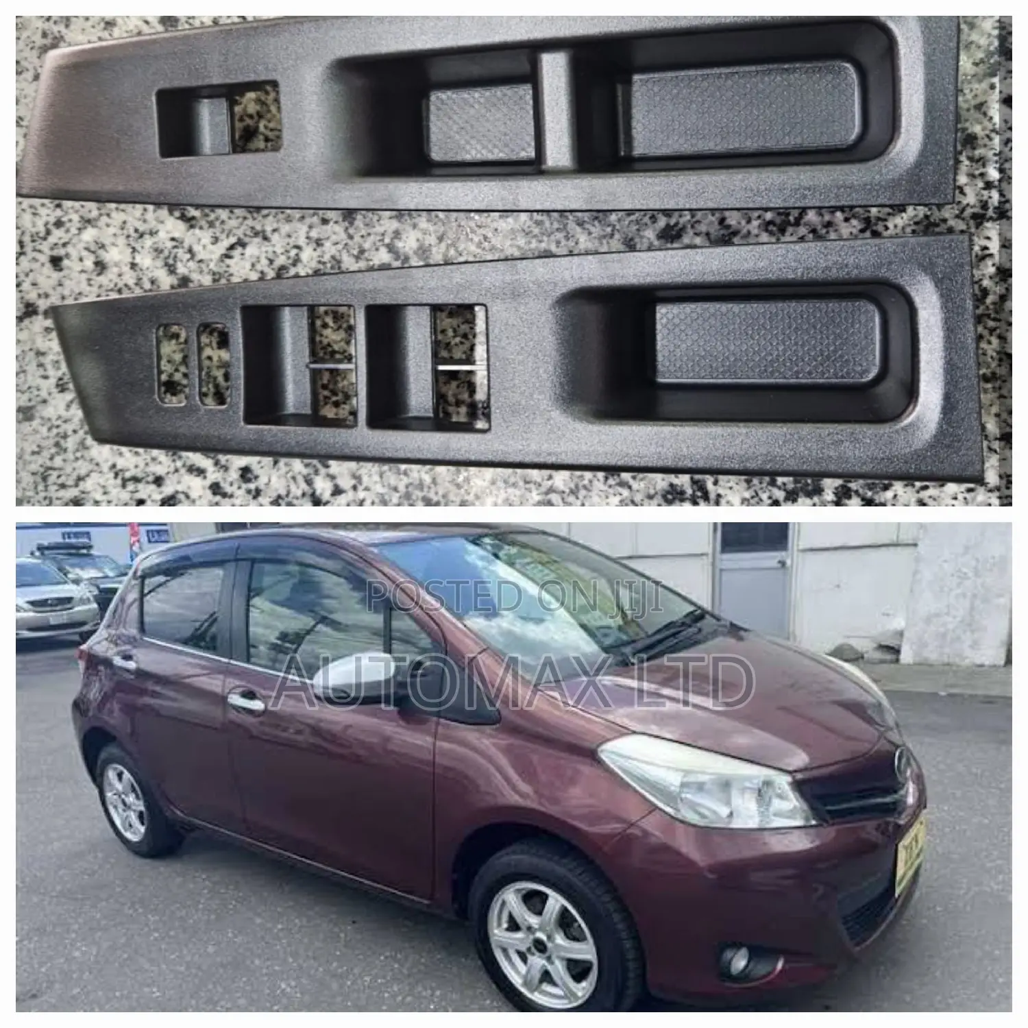 Toyota Vitz (Jewela), Yr2012+ Door Panel Switch Trims