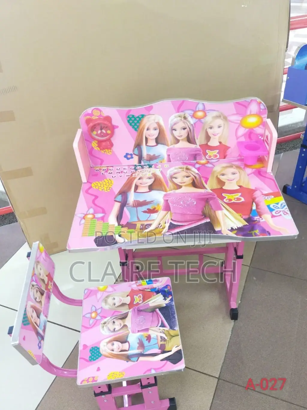 New Pink Kids Study Desk Table for Princess
