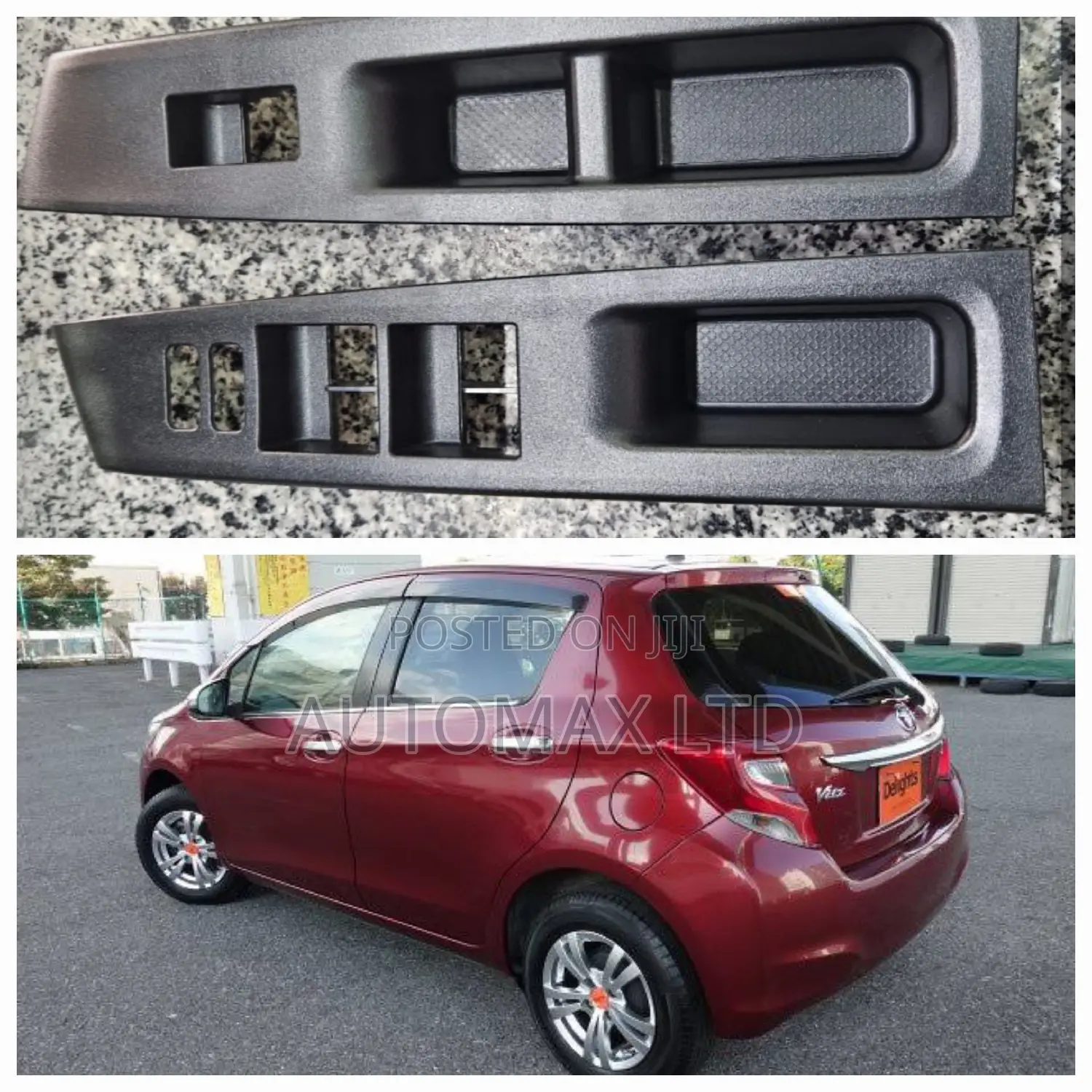 Toyota Vitz (Jewela), Yr2012+ Door Panel Switch Trims