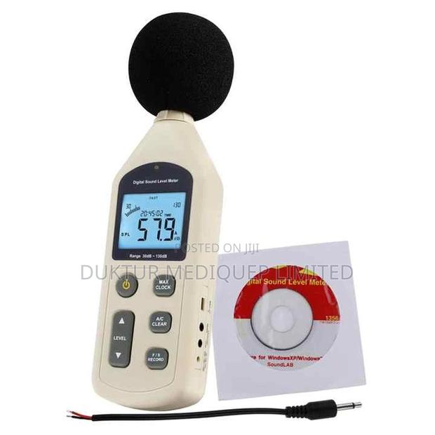 Hospital Handheld Noise Meter With Light Weight, Multiuse - thumbnail 5