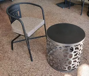 High-Quality Metallic Laser Cut Chair/Seat(Ready-Made)