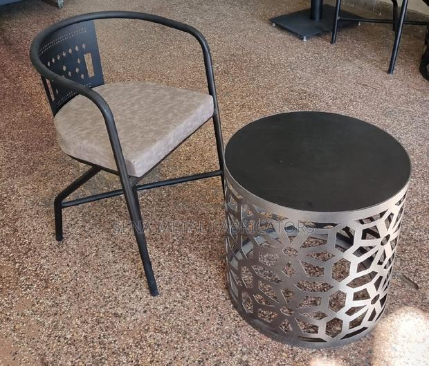 High-Quality Metallic Laser Cut Chair/Seat(Ready-Made) - main view
