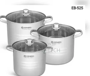 6 Pieces Edenberg Stainless Steel Cookware EB-525