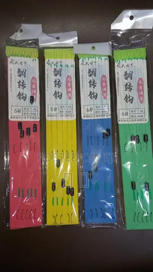 5pairs of Fishing Hooks and Lead