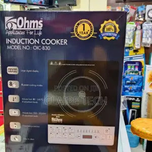 Ohms Single Induction Cooker 2000watts