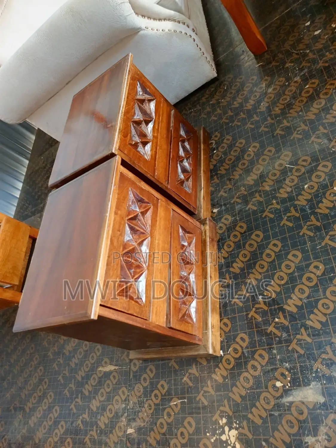Wood Bed Side