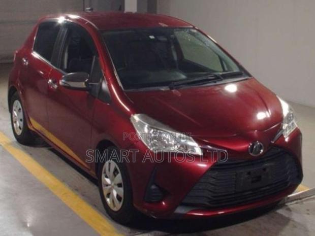 Toyota Vitz 2017 Red - thumbnail 2