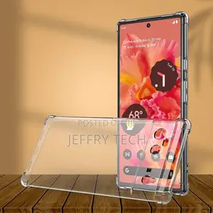 Google Pixel 6 2021, Silicone Mobile Phone Case, Clear TPU