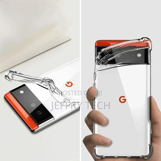 Google Pixel 7a, Clear Case Transparent Slim Shockproof HD C - main view