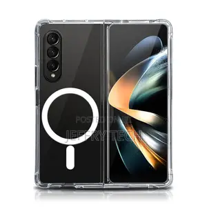 Clear Case for Samsung Galaxy Z Fold 5 5G Shockproof Magneti