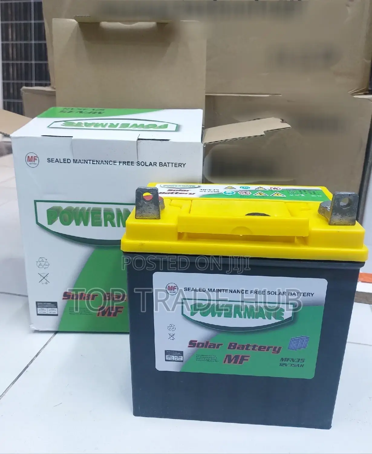 Powermate Sealed Maintenance Free Solar Battery 35ah
