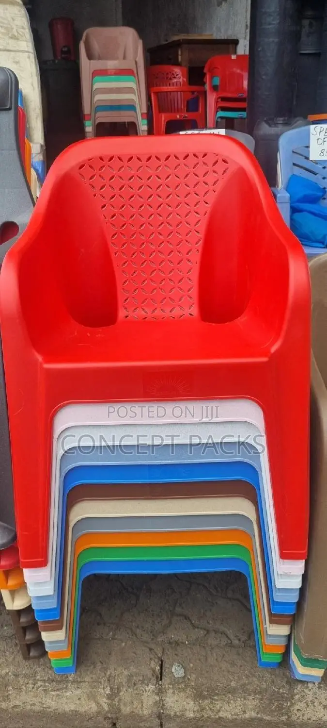 Red Easy Chair With Arms