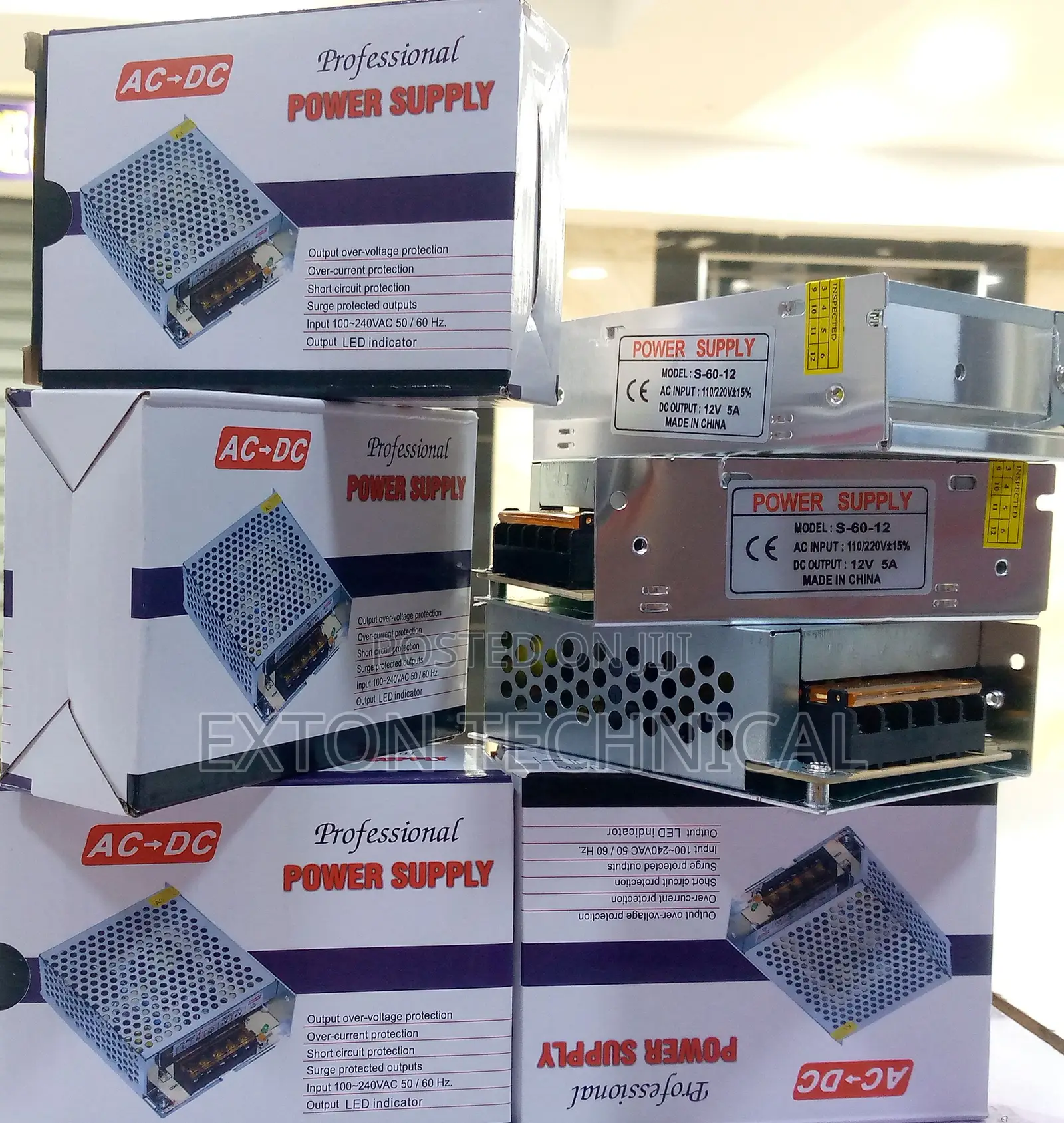 Mini 12v 5a 60w Switching Power Supply