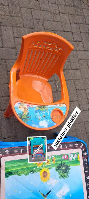 Plastic Chairs And Table Set