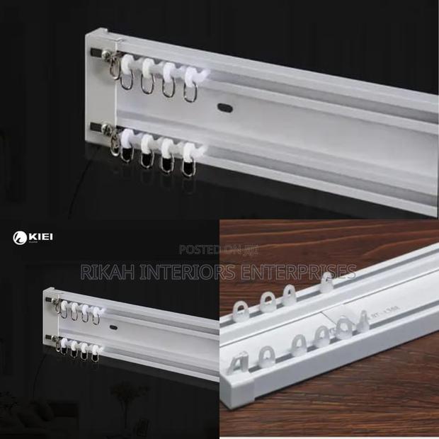 Aluminium Curtain Rails Double Aluminium Curtain Rails