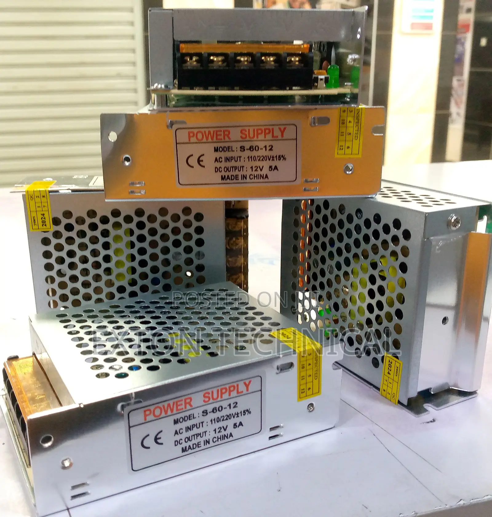 Power Supply AC110-220V to DC12V 5A 60 Watt