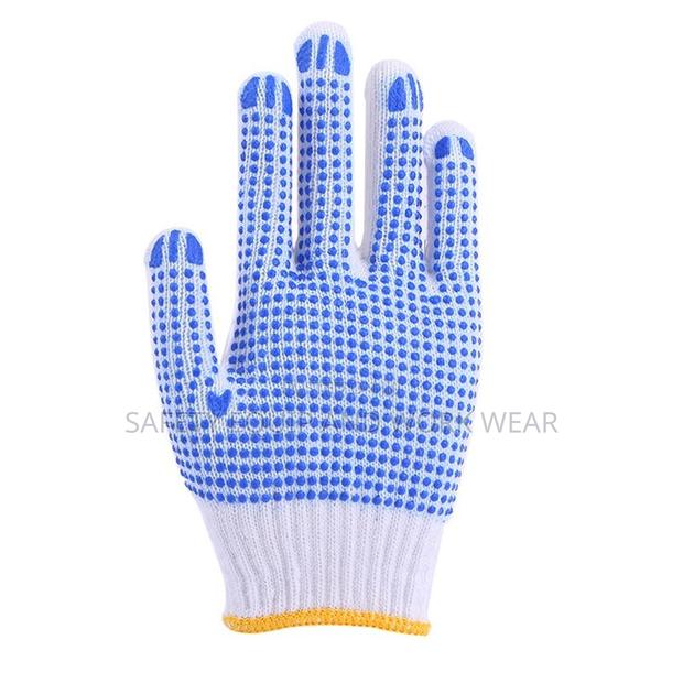 Wideskall Cotton Polyester Dotted Gloves - main view