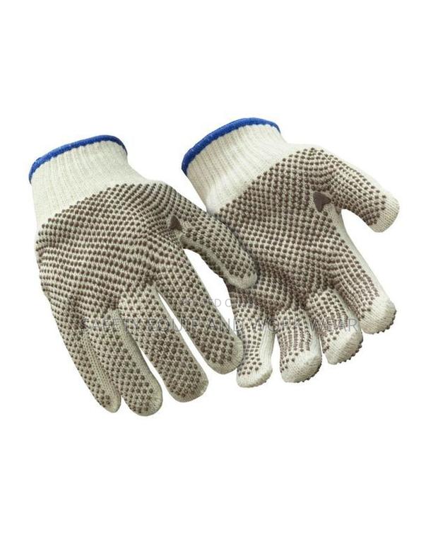 Warm Dual Layer Dotted Gloves - main view