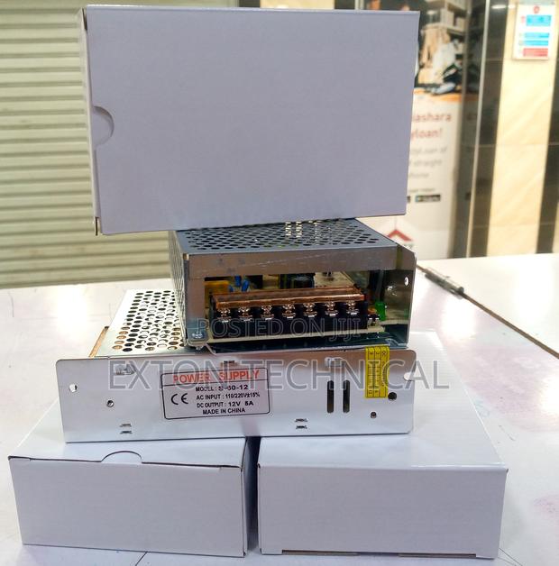 CCTV Power Supply Unit 12v 5a Opened - main view