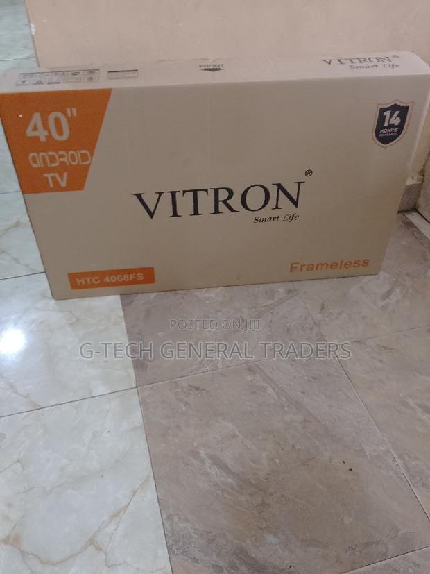 Tvs!Vitron 40inch Smart Android Frameless Led Tv - main view