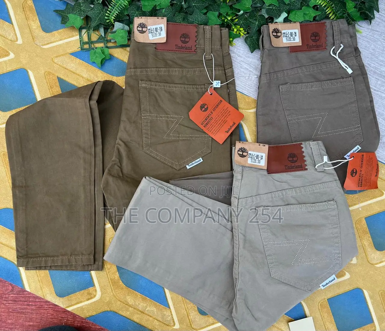 Men's Assorted Staff Official Business Hard Khaki Pants
