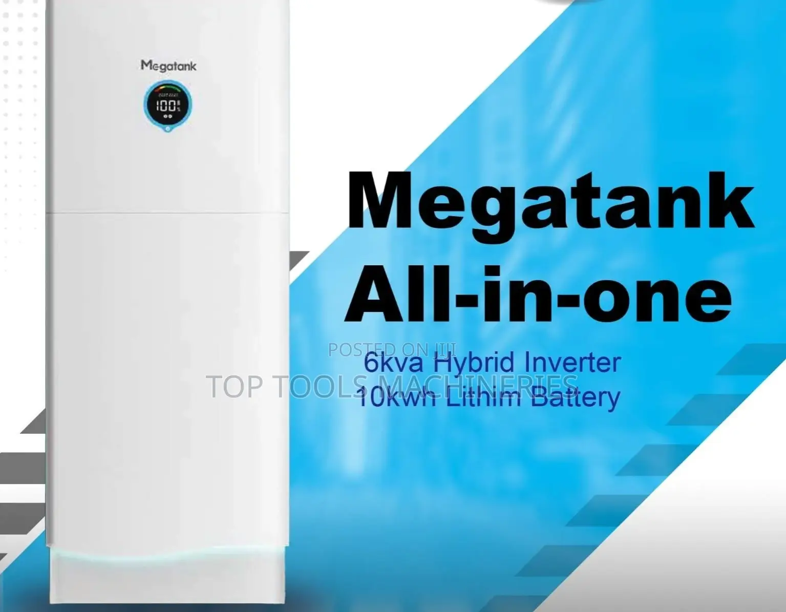 Combined 6kva Hybrid Inverter Plus 10kw Lithium Battery
