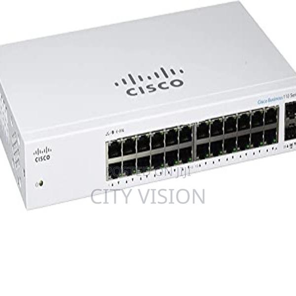 CISCO 24 Port Unmanaged (2×1g SFP) Gigabit Switch Non Poe !!