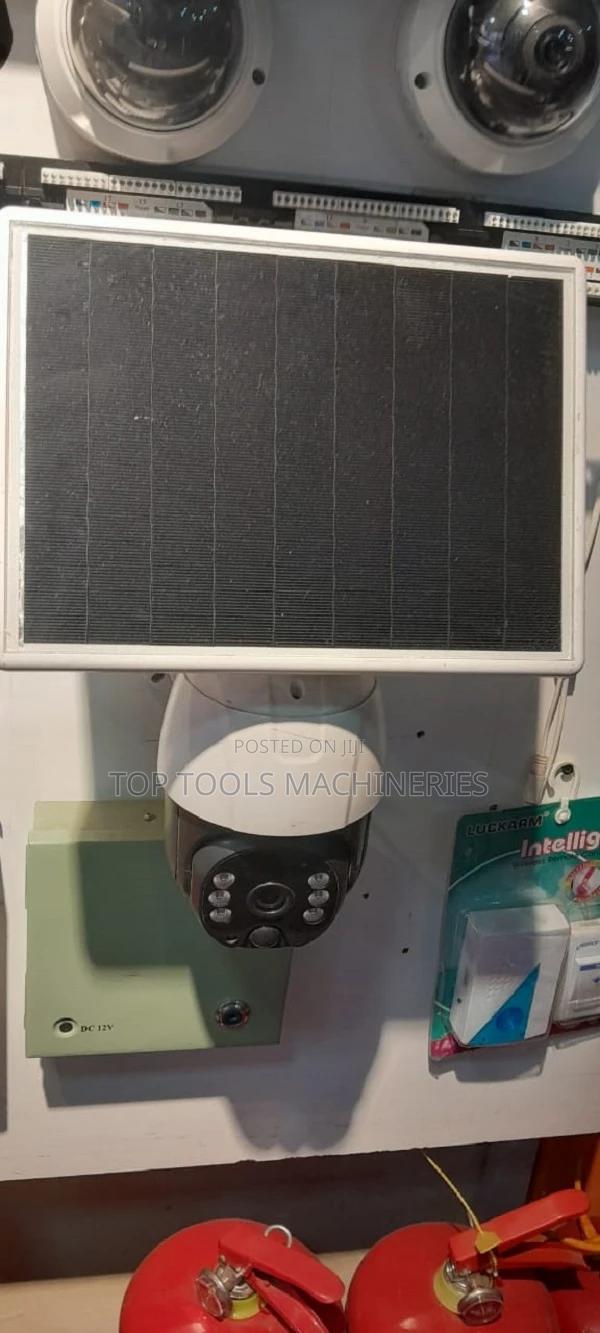 Dc Solar Rotating CCTV Camera - main view