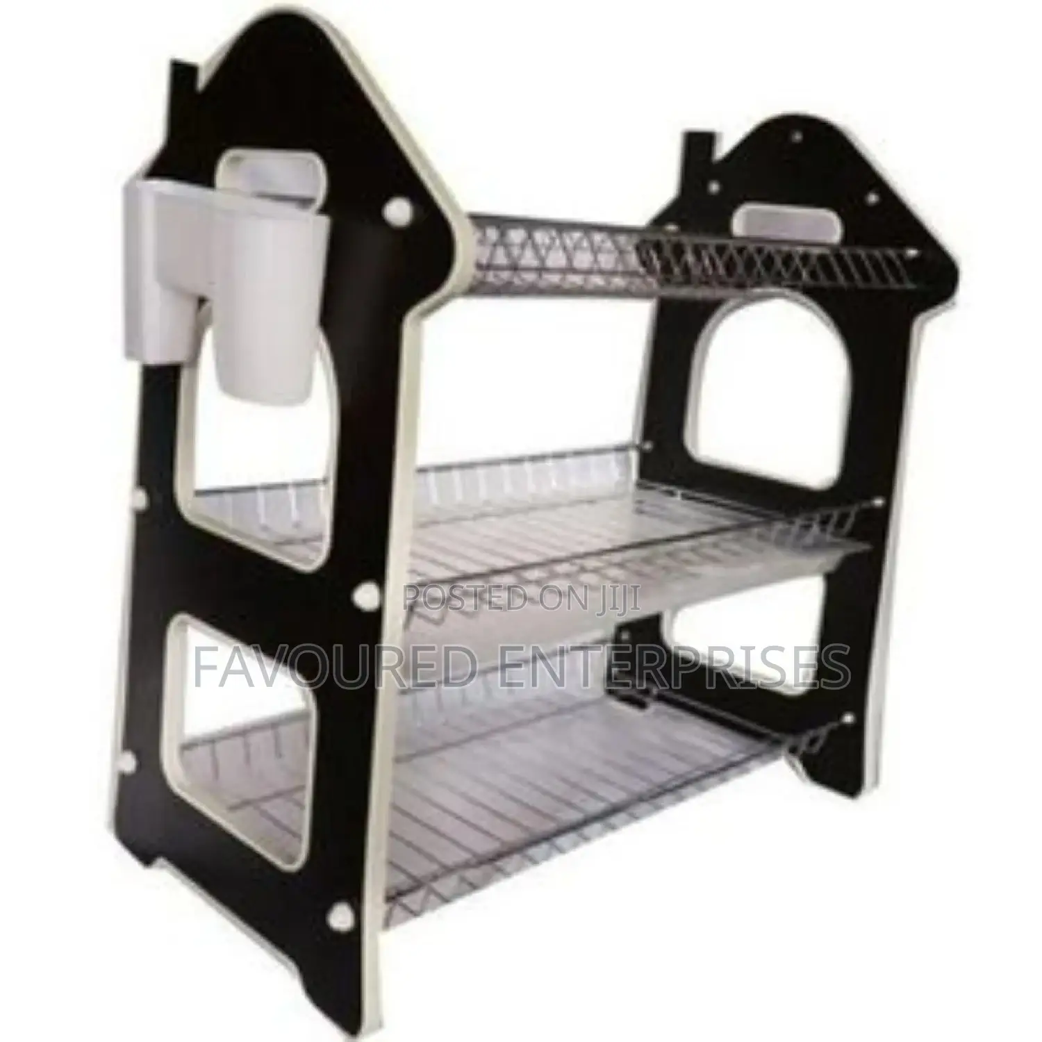 Nunix 3 Layer Wooden Dishrack