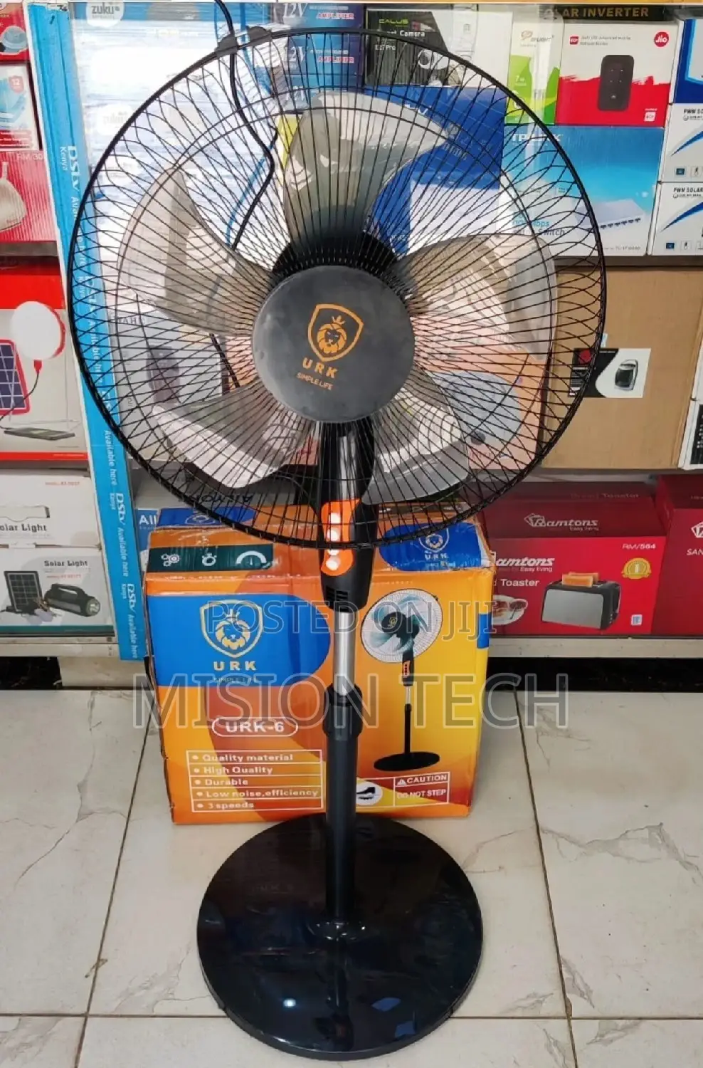 Urk Stand Fan 16 Inches