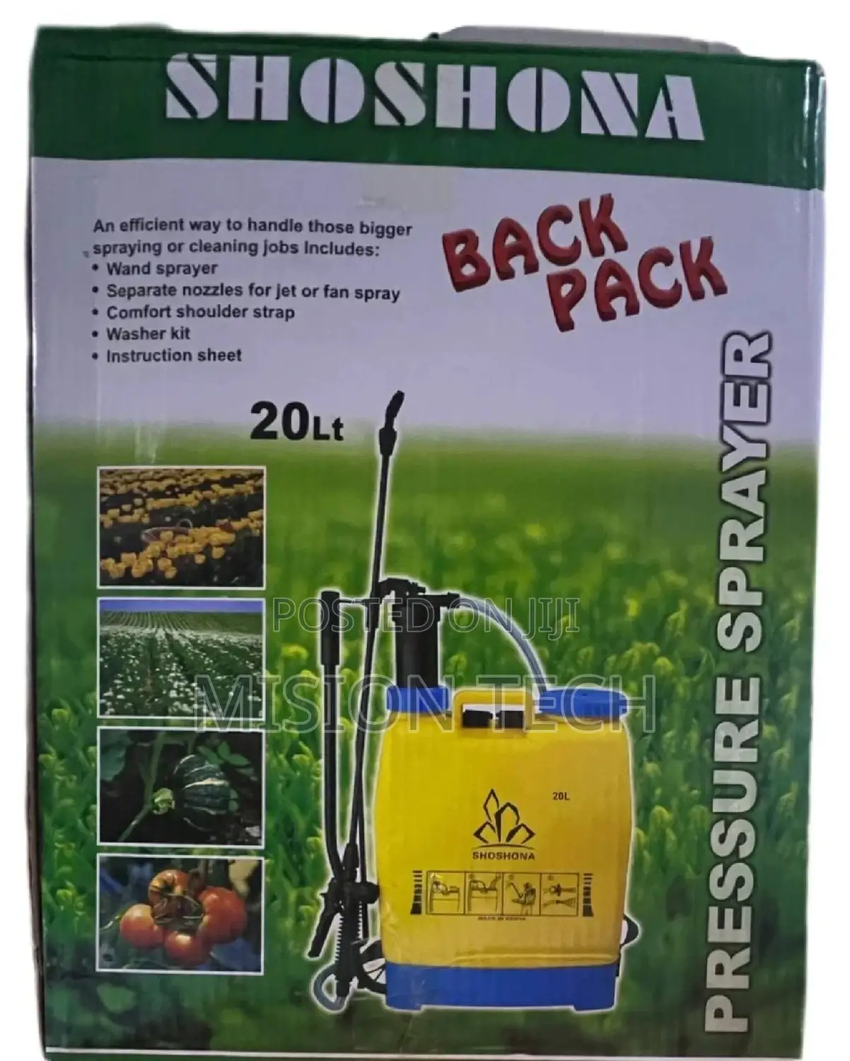 Back Pack 20 LTRS Knapsack Sprayer