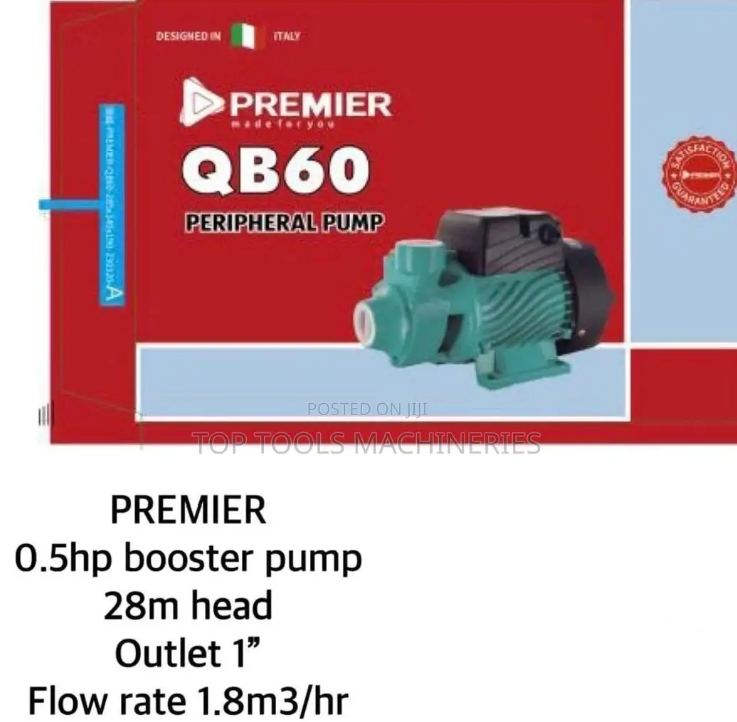 Premier 28m 0.5hp Booster Pump Gb60
