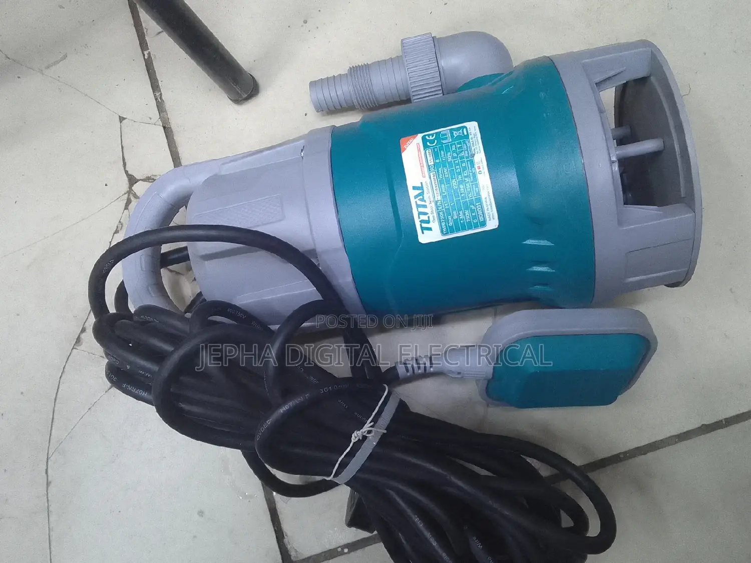 Total New Sewage Submersible Water Pump 1hp