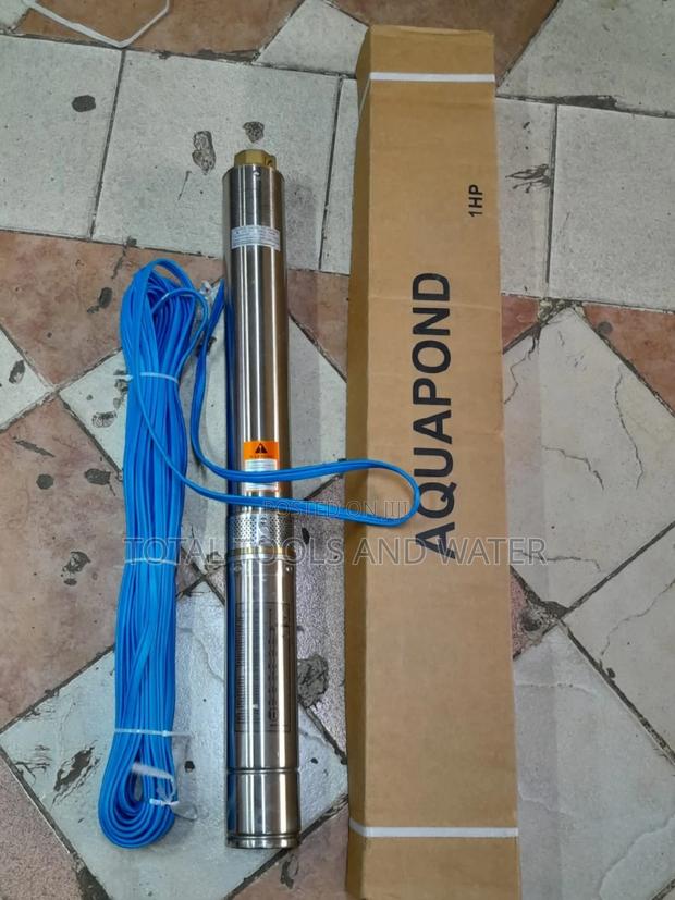 Stainless 1.0hp Aquapond Submersible Water Pump 50l/Min
