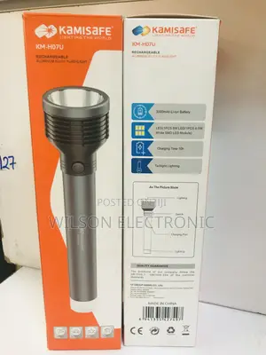 Rechargeable LED Kamisafe Torch. KM-H07U
