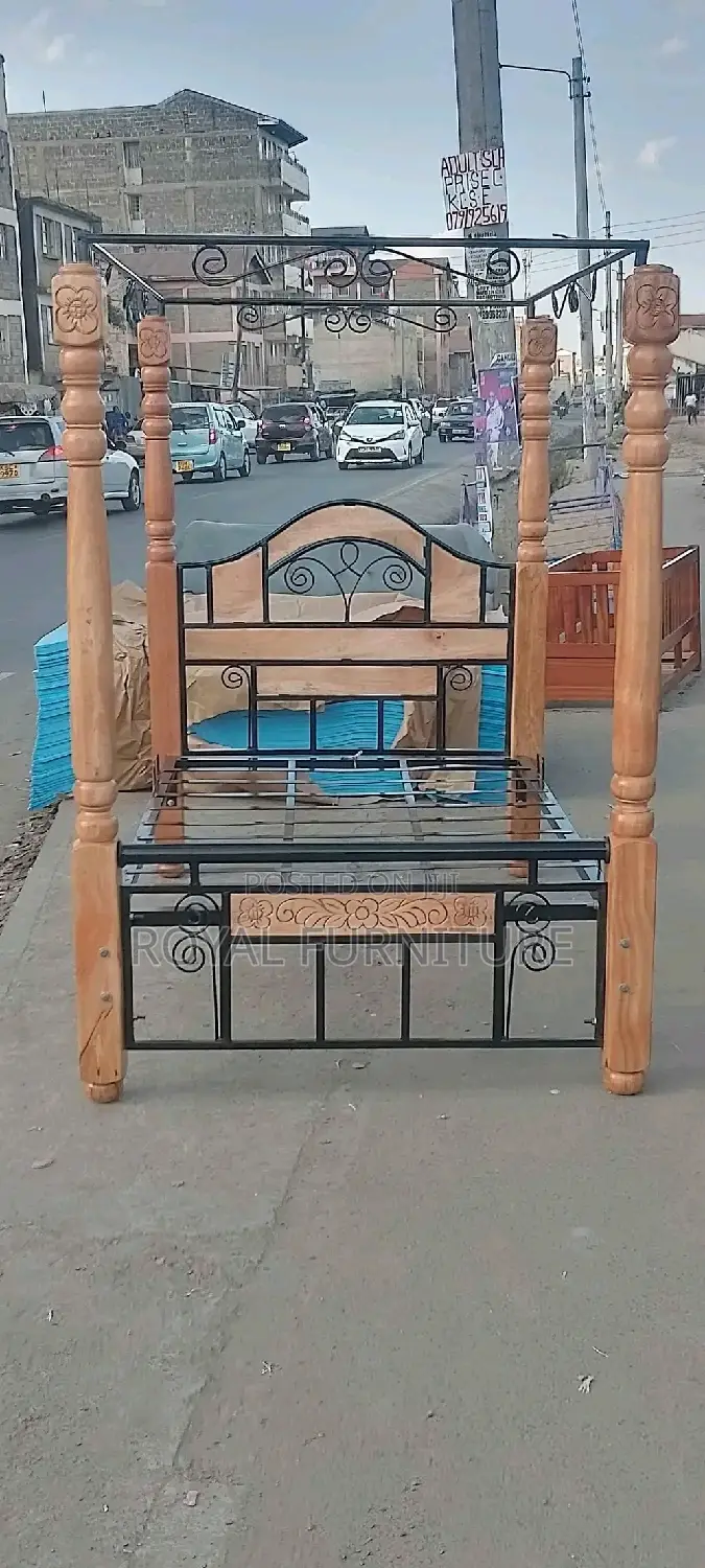 4by6 Metal Bed