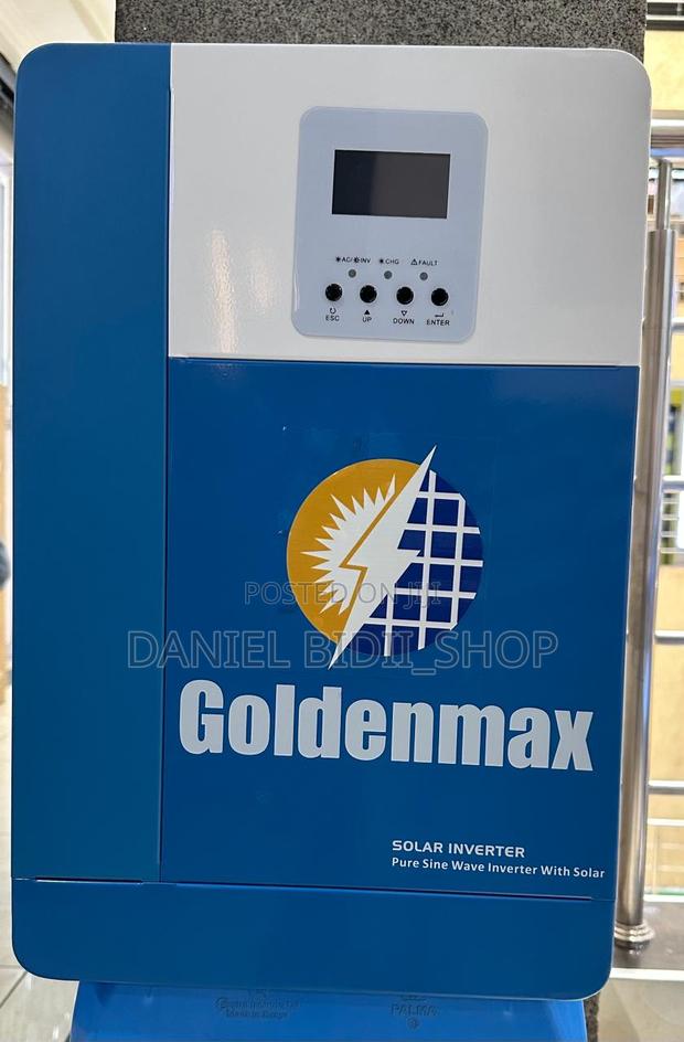 Goldenmax 3KVA 24V 150VDC Low Freq Hybrid Inverter