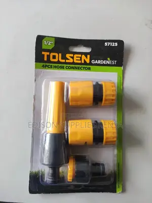 Hose Connectors Set 1/2" Tolsen 4pcs Hose Pipe Connector 1/2"