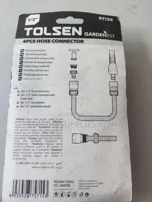 Hose Connectors Set 1/2" Tolsen 4pcs Hose Pipe Connector 1/2"