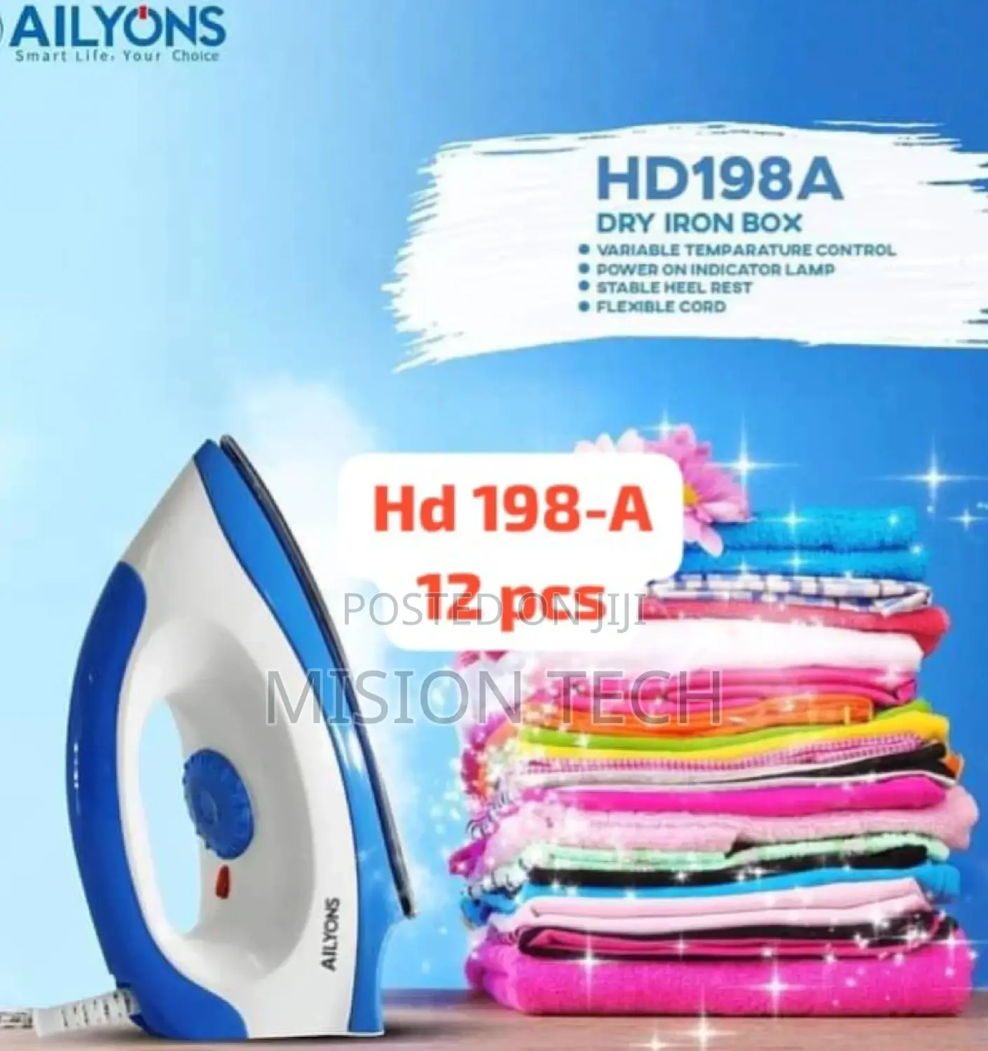Electric Ailyons Iron Box