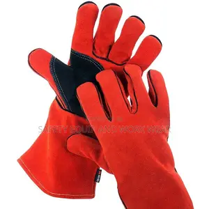 Red Welding Gloves Level 5