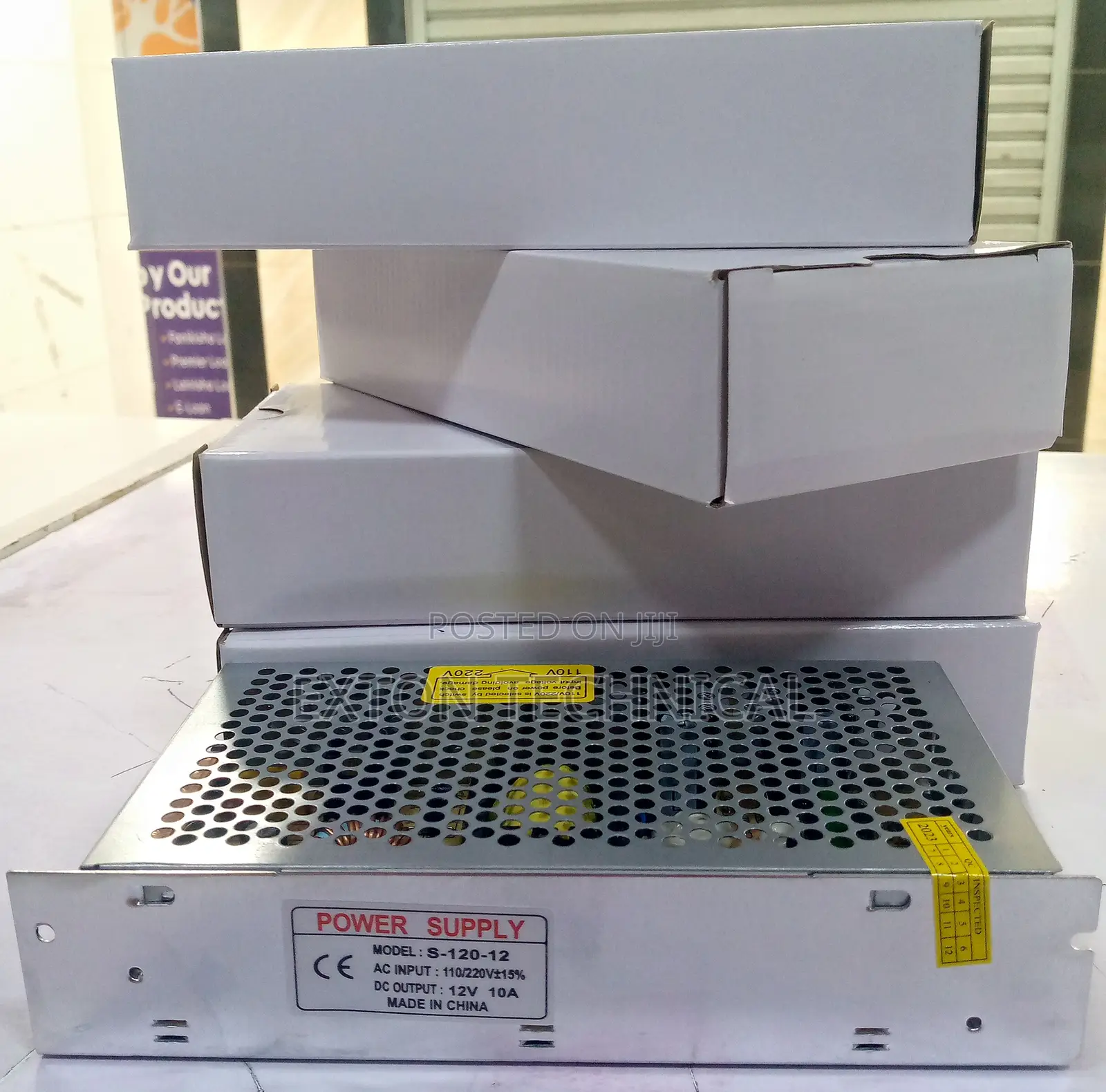 12v10a Open PSU for 8 CCTV