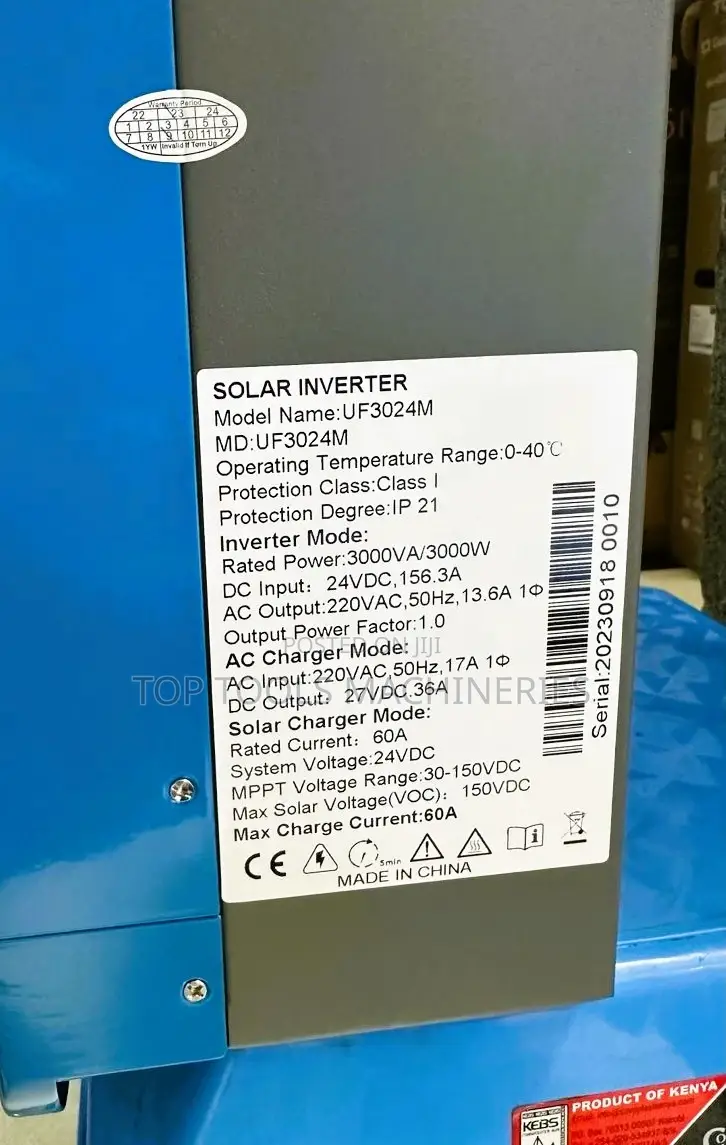 Goldenmax Hybrid Inverter 3kva 24v