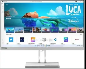 Lenovo L24e-40 23.8" FHD Monitor, Cloud Grey Color, Connecti