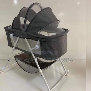 Grey Kids Bassinet - main view