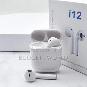 ## Mobile White I12 TWS Wireless Bluetooth Earphone - thumbnail 2
