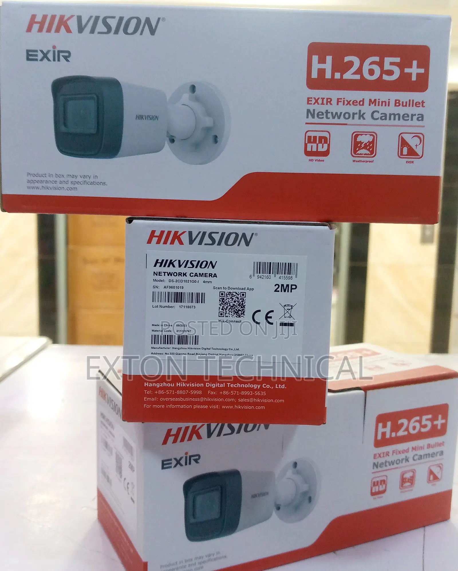 Hikvision Network Camera 2MP IP Camera DS-2CD1021G0-I 4mm