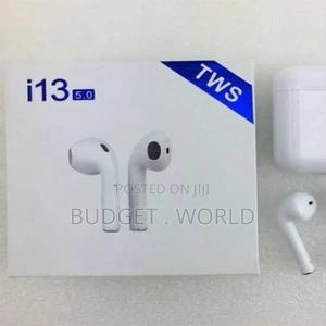 New - I13 TWS Bluetooth Headset White, True Wireless - thumbnail 2