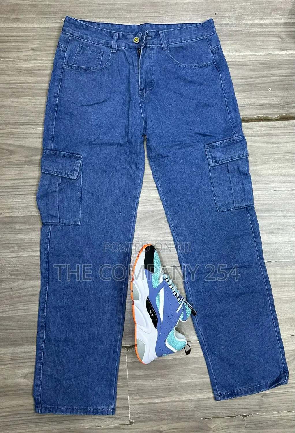 Mens Designer Quality Baggy Pants Baggy Denim Jeans