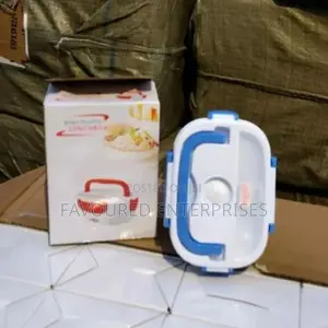 Electric Heated Lunch Box Food Warmer With Partitions